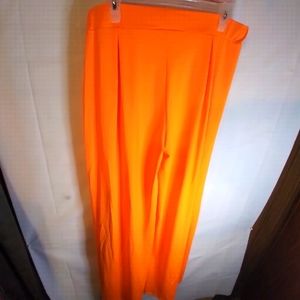 Stretchy wide leg cozy high waist pants
